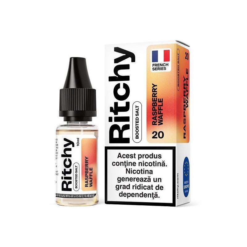 Lichid Ritchy Salt 10ml - Raspberry Waffle Lichid Ritchy Salt 10ml - Raspberry Waffle