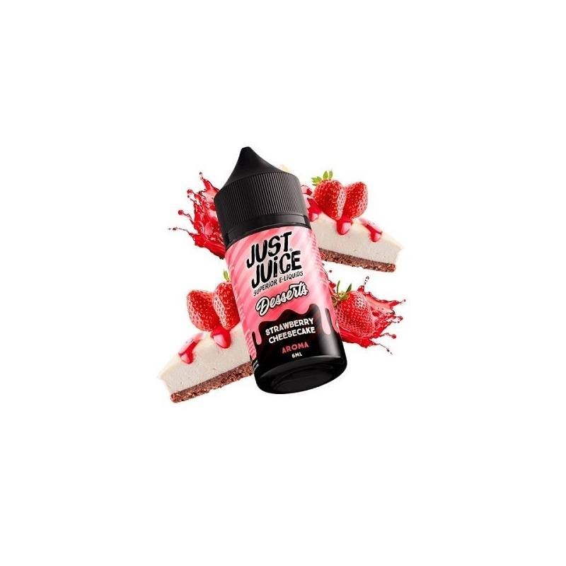 Lichid Longfill Just Juice Desserts 6ml - Strawberry Cheesecake