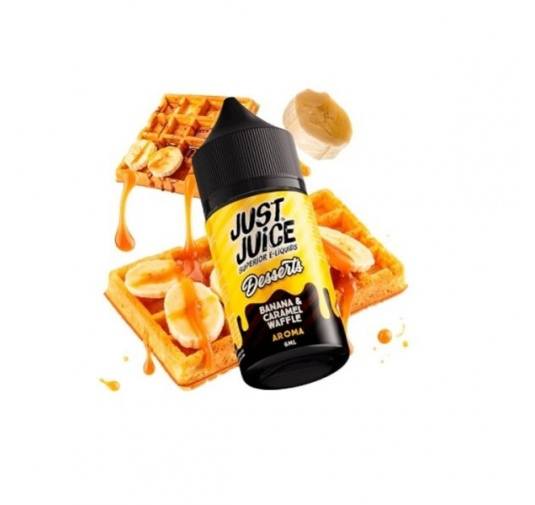 Lichid Longfill Just Juice Desserts 6ml - Banana Caramel Waffle
