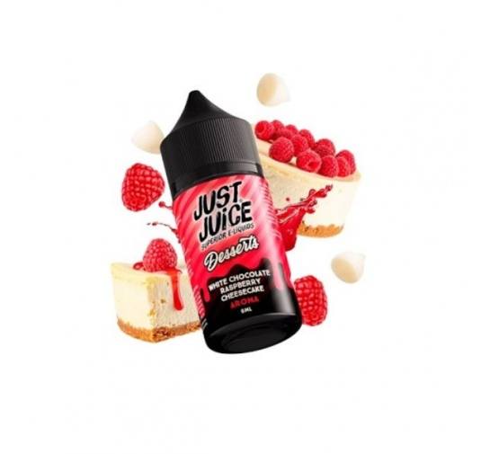 Lichid Longfill Just Juice Desserts 6ml - White Chocolate Raspberry Cheesecake