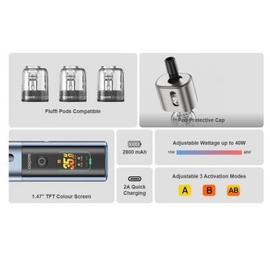 Kit Aspire Fluffi Pro
