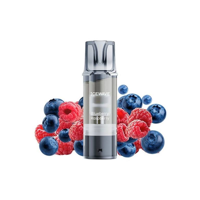 Cartus Icewave E1 2ml 20mg - Blueberry Raspberry Cartus Icewave E1 2ml 20mg - Blueberry Raspberry