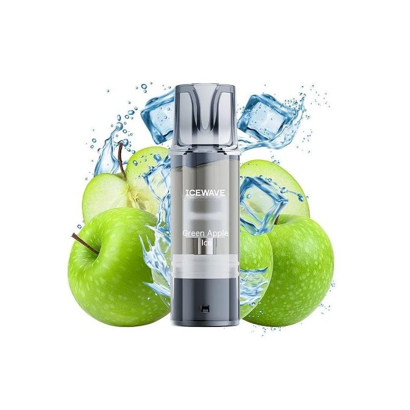 Cartus Icewave E1 2ml 20mg - Green Apple Ice Cartus Icewave E1 2ml 20mg - Green Apple Ice