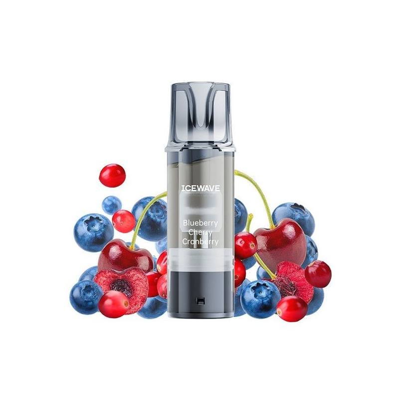Cartus Icewave E1 2ml 20mg - Blueberry Cherry Cranberry Cartus Icewave E1 2ml 20mg - Blueberry Cherry Cranberry