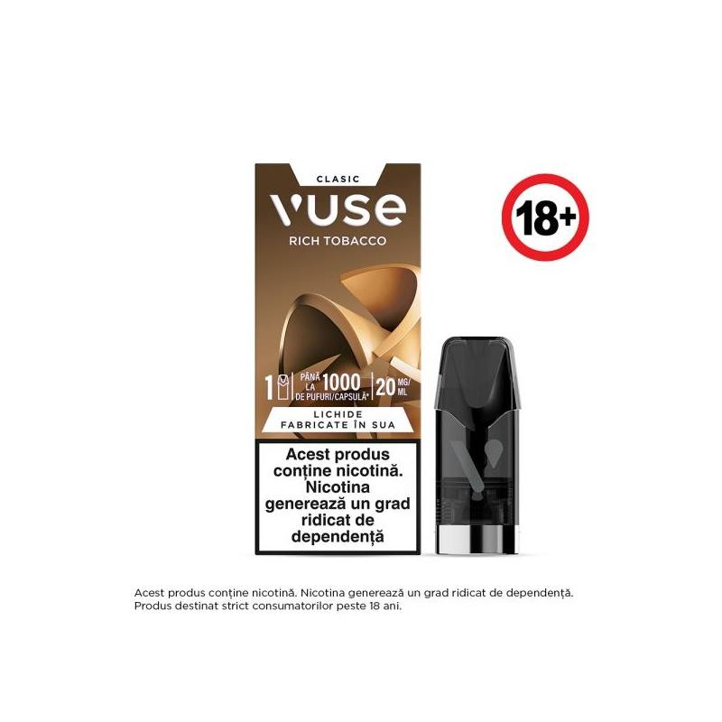 Capsula VUSE 20mg - Rich Tobacco Capsula VUSE 20mg - Rich Tobacco