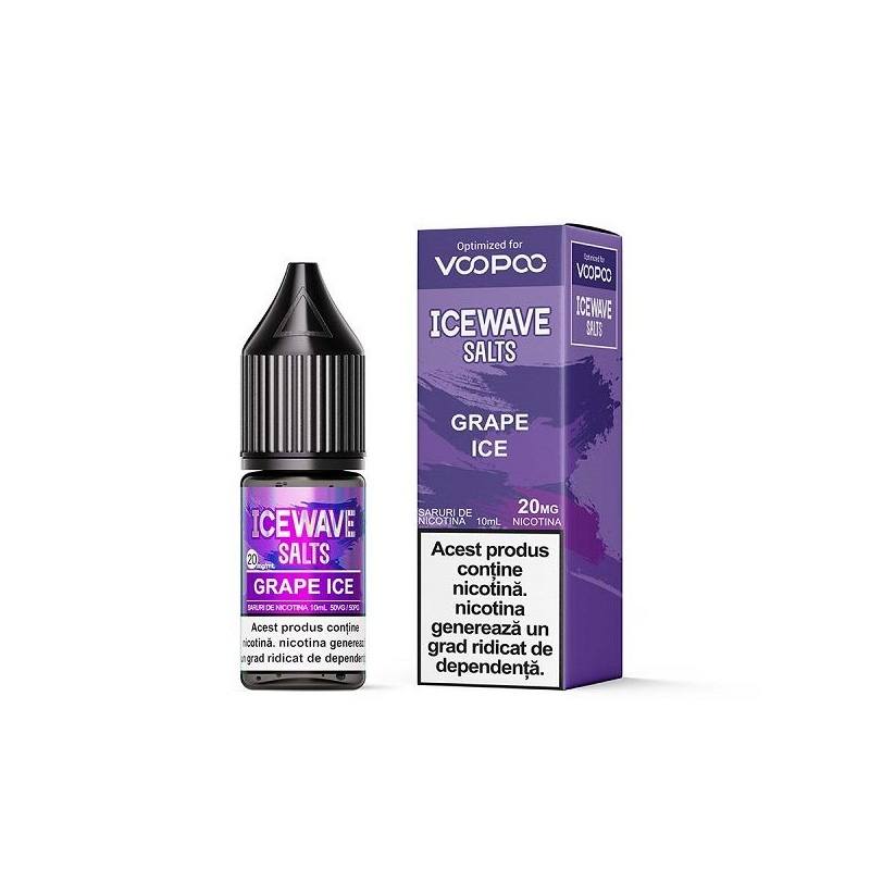 Lichid Icewave Salt 10ml - Grape Ice 20mg Lichid Icewave Salt 10ml - Grape Ice 20mg