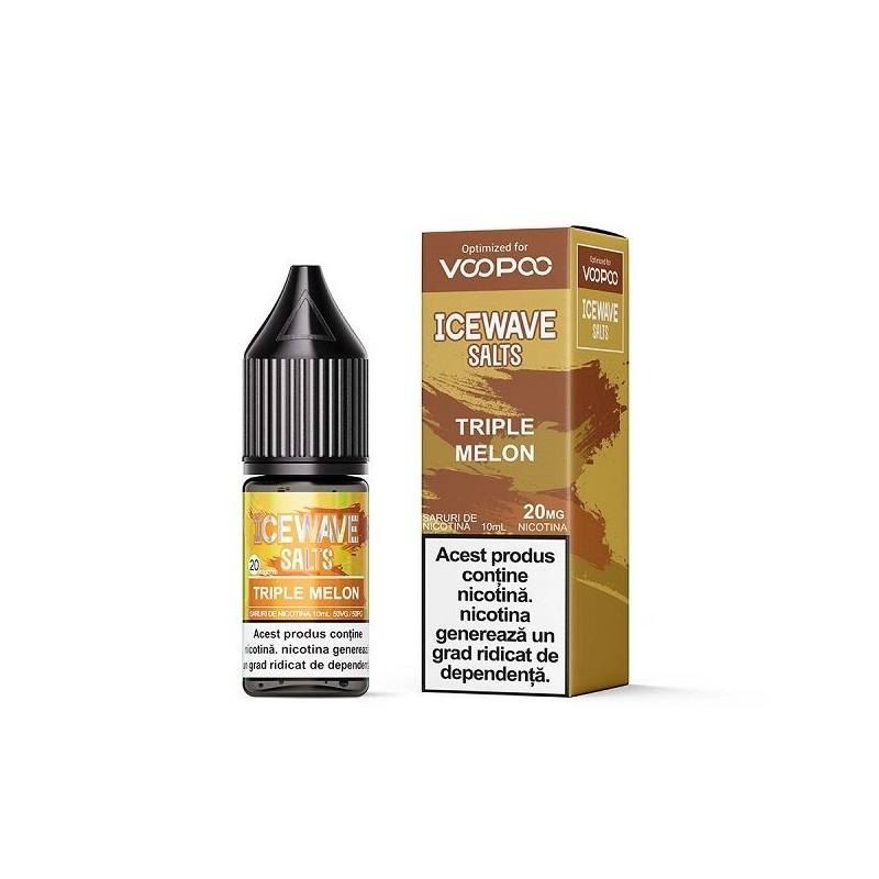Lichid Icewave Salt 10ml - Triple Melon 20mg Lichid Icewave Salt 10ml - Triple Melon 20mg
