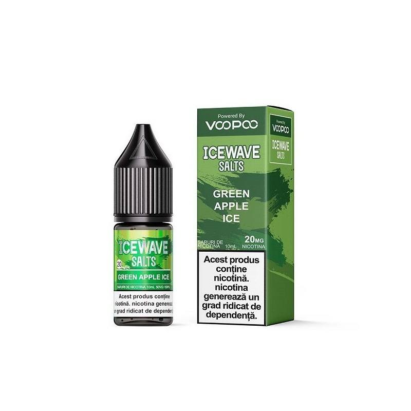 Lichid Icewave Salt 10ml - Green Apple Ice 20mg Lichid Icewave Salt 10ml - Green Apple Ice 20mg