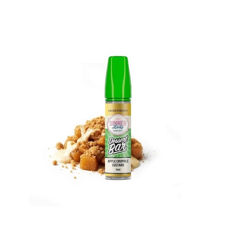 Lichid Longfill Dinner Lady Dessert 14ml - Apple Crumble Custard Lichid Longfill Dinner Lady Dessert 14ml - Apple Crumble Custard