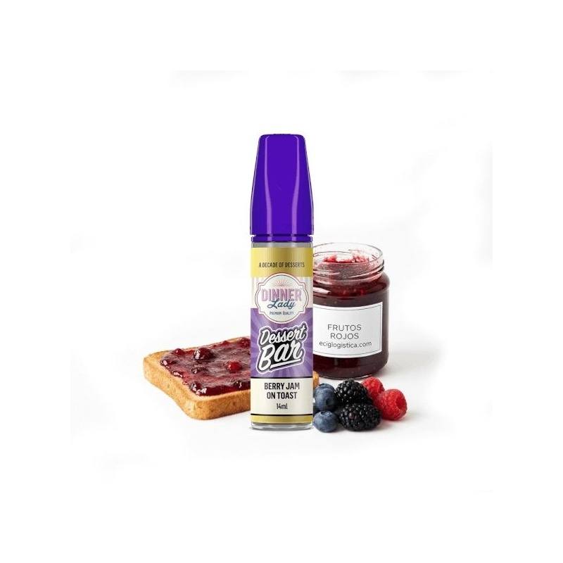 Lichid Longfill Dinner Lady Dessert 14ml - Berry Jam On Toast Lichid Longfill Dinner Lady Dessert 14ml - Berry Jam On Toast