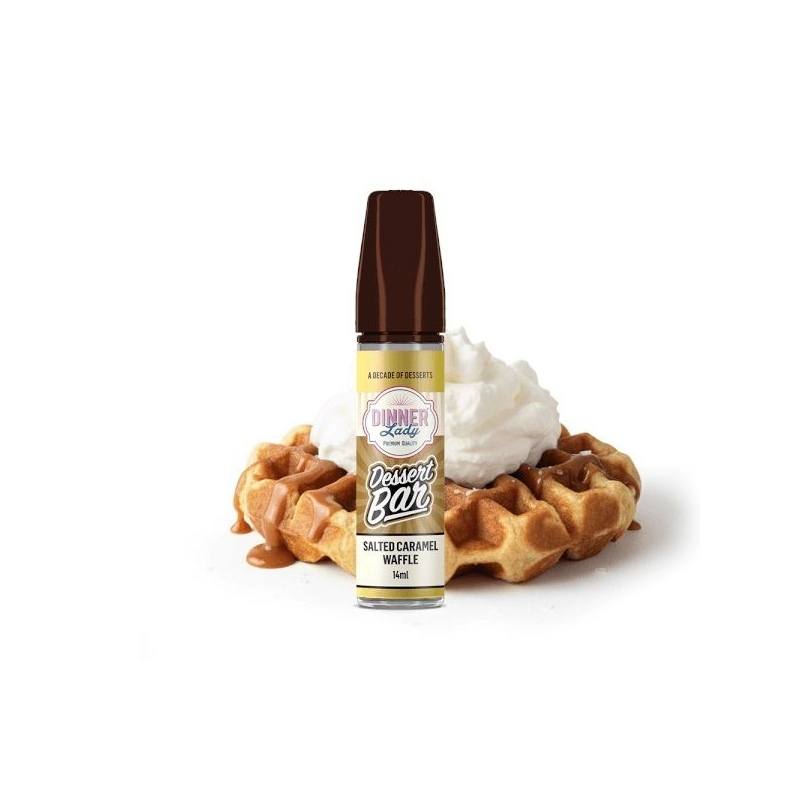 Lichid Longfill Dinner Lady Dessert 14ml - Salted Caramel Waffle Lichid Longfill Dinner Lady Dessert 14ml - Salted Caramel Waffle