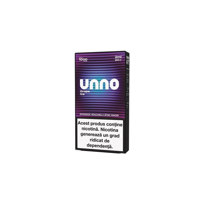 Kit UNNO 1000 pufuri 20mg - Grape Ice