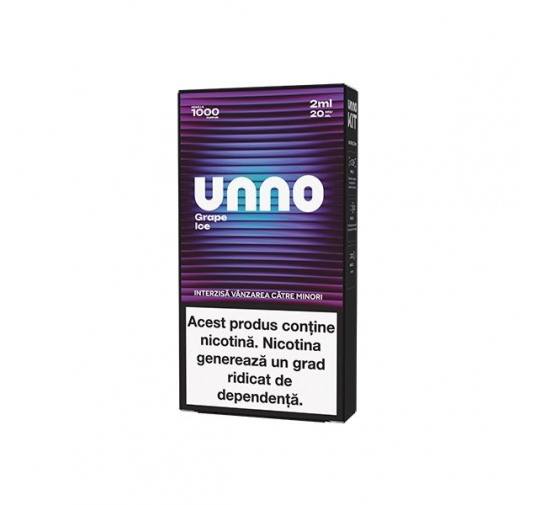 Kit UNNO 1000 pufuri 20mg - Grape Ice