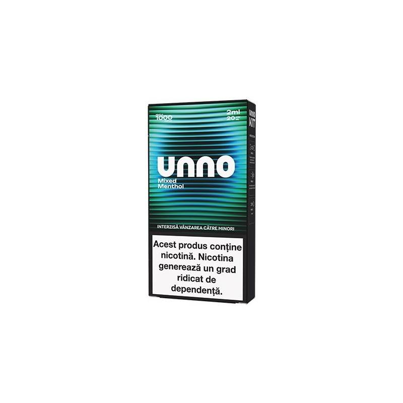 Kit UNNO 1000 pufuri 20mg - Menthol Mint