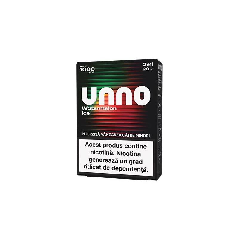 Cartus UNNO 1000 pufuri 20mg - Watermelon Ice