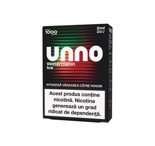 Cartus UNNO 1000 pufuri 20mg - Watermelon Ice