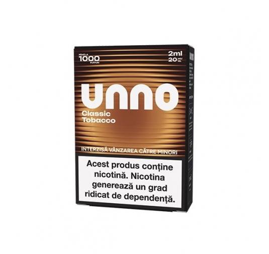 Cartus UNNO 1000 pufuri 20mg - Golden Tobacco