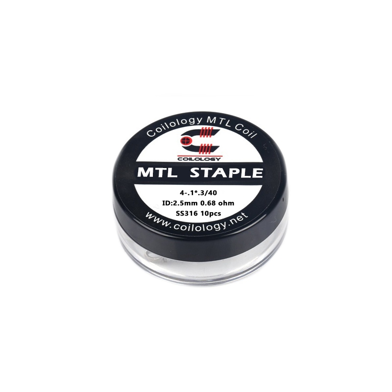 Rezistente MTL STAPLE SS316  Coilology pachet 10